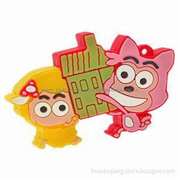Animal-shaped USB Flash Drive, 128MB-64GB Capacities, Logo Design, USB 2.0/3.0, OEM/ODM Oders OK